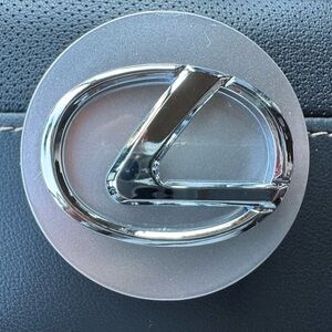 Silver Gray Lexus Center Wheel Cap Cover - Set of 4